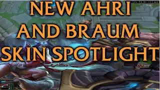 Dauntless Ahri and EL TIGRE BRAUM Skin Spotlight | PBE Gameplay
