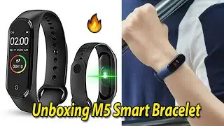 M5 Smart Band _ M5 Smart Band Connect to Phone _ M5 Band Setup & Review _ M5 Smart Band Unboxing