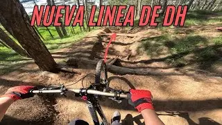 Probando la nueva línea de DH en Las Lomas | Bike Vlog #2