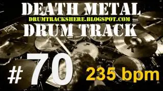 #70 DEATH METAL | DRUM TRACK235 bpm