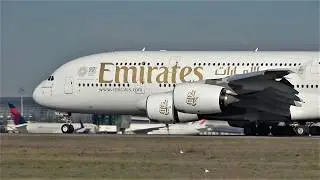 High traffic Paris CDG Airport ! 🇫🇷 Plane Spotting / 210 planes in 2 hours ! Close up, heavy landing