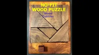 NO-FIT WOOD PUZZLE