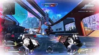 Apex Legends - 1min Mozambique 1 Clipping Enemies, Akimbo Rocks!! 👨‍🎤🧌