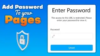How to protect your links with passwords | Showrtner
