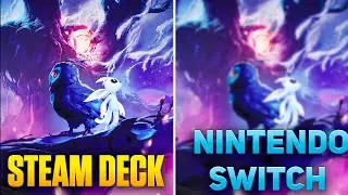 Steam Deck vs Nintendo Switch - Ori and the Will of the Wisps