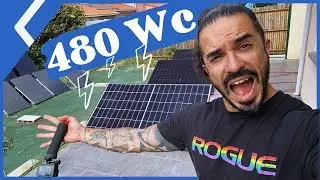 Nouveaux panneaux solaires en cours de test