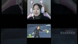 Akhirnya belang dan saipul datang pas keributan para ayam #reactionvideo #reaction #animasi #podtoon