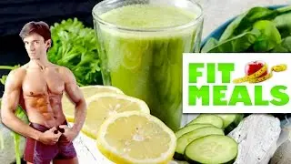 HEALTHY 'LEAN & GREEN' SMOOTHIE RECIPE | Fit Meals #1