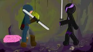 Stop motion fight!