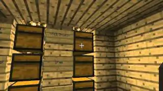 Stacking and positioning chests in Minecraft