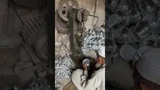 Skilled Worker Finishes Toilet Wash Jug Like a Pro! 