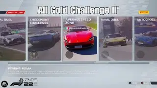 F1 22 PS5 | Pirelli Hot Laps Supercar Challenge II All Gold 