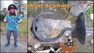 Forger un CROCHET de PIRATE! ☠ Comme le Capitaine Crochet