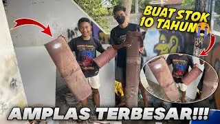 STOK AMPLAS KASAR BUAT 10 TAHUN AMAN🗿☝🏻 || PART 4 PROSES PROJECT MINIATUR