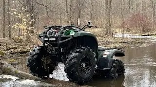 I took the 660 Grizzly Mudding