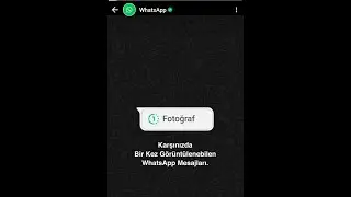 WHATSAPP NEW FEATURE (One time viewable whatsapp photo) / Whatsapp picture picture