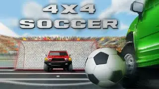 4x4 Soccer - Flash PC Game Full Walkthrough