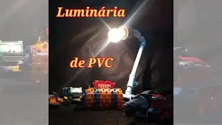 Aprenda fazer uma luminária de pvc video completo