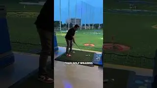 Trying Jordan 1 Golf Shoes at Top Golf⛳️