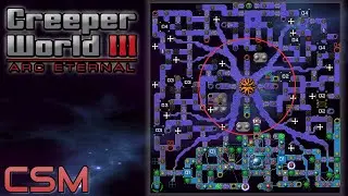Boss baby emitter battles in CSM? | No_exit CSM 03 EPIC Boss | No_exit | Creeper World 3 Gameplay