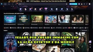 SeaArt è un altro fantastico strumento cinese per creare immagini con la AI da desktop e da mobile