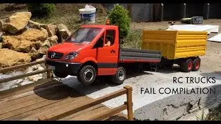 RC TRUCKS - FAIL COMPILATION * 1:10 - 1:14 SCALE * 4K