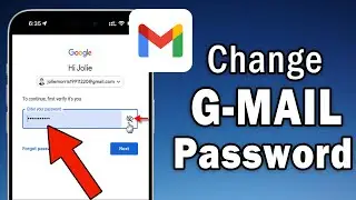 How to Change Gmail Password 2024 | How to See/Find out Gmail Password