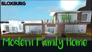 Bloxburg: 30k Modern Family Home