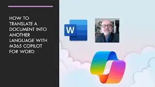 Translate a document in an other language with Copilot is not so intuitive