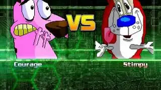 MUGEN Request - Courage vs Stimpy