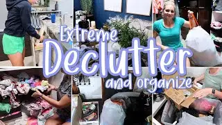 EXTREME DECLUTTER WITH ME / WHOLE HOUSE DECLUTTER / DECLUTTERING WHEN YOU ARE OVERWHELMED