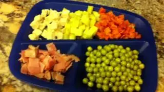 Dinner for my 17 month old son