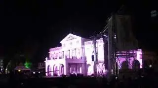 Spectacular Projector Show! Carifesta XI in Suriname