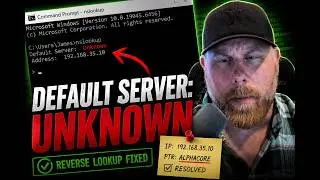 Why nslookup Shows UNKNOWN (Reverse Lookup DNS Fix)