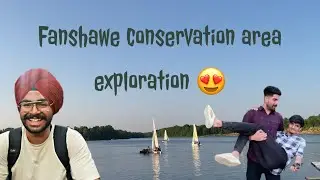 fanshawe conservation forest exploration with friends | chal chal k thak gye  😵