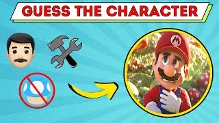Guess the SUPER MARIO BROS Character by Emoji in 5 SECONDS | Emoji Quiz | Super Mario Bros Movie