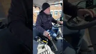 КИТАЙСКИЙ ТРАКТОР В ДЕРЕВНЕ #lovol #lovoltractors #синийтракторпополям