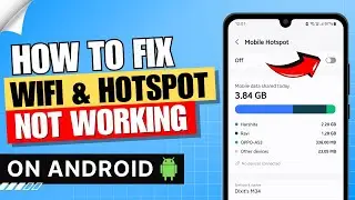 How to Fix Wifi Not Working on Android | Not Connecting | Hotspot Not Working ✅