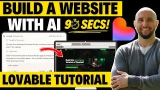 Build Websites Like a Pro in 90 Seconds With Lovable AI