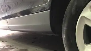 Как снять накладку двери молдинг Audi Q7