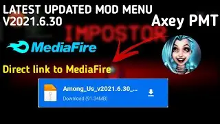 AMONG US (Axey PMT) latest updated MOD MENU || Direct download to (Mediafire🔥)|| Gold Falcon