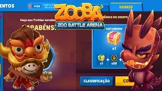 PEGUEI TOP 10% NO EVENTO SEMANAL! || GAMEPLAY DE PACO, BUCK, DONNA E MUITO MAIS! || Larry br - Zooba