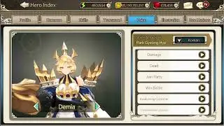 [King's Raid] Index: Hero 019 - Demia