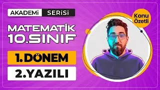 10.Sınıf 1.Dönem 2.Yazılı Soruları | Akademi Serisi | Konu Özetli | Ücretsiz PDF 