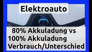 🔴 Elektroauto Verbrauchsfahrt 80 Prozent vs 100 Prozent laden Renault Zoe Q90 - 🚘⚡ 