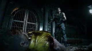 Resident Evil 3 Remake Brad's Death FIXED CAMERA with ORIGINAL Soundtrack 4K