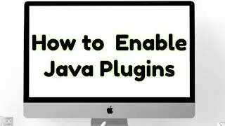 How To Enable Java Plugins