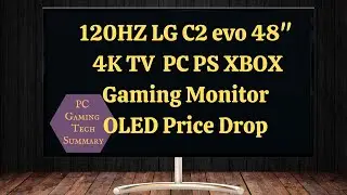 120 Hz LG C2 OLED 4K TV with G-Sync and FreeSync for PC PlayStation and XBOX gaming HDMI 2.1 On Sale
