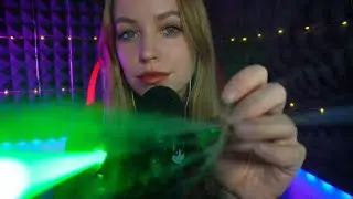 АСМР паутинка, близкий неразборчивый шепот