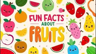 Fruit-tastic Fun Facts! Discover the Juicy Secrets of Your Favorite Fruits! 🥑🍉🍍🥝🍎🍇